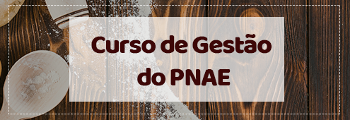 Banner Gestão do PNAE 495x170