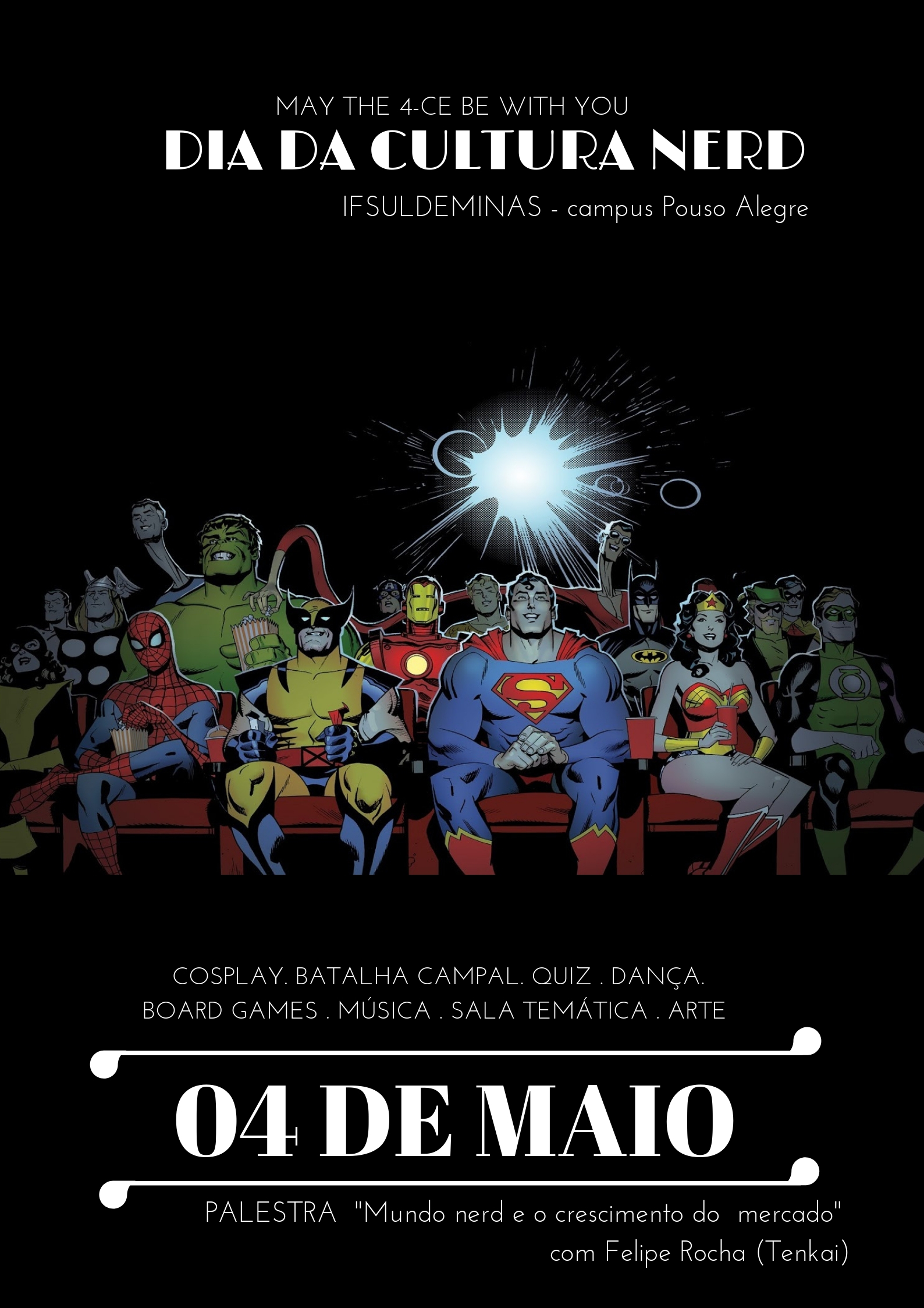 Cartaz cultura NERD