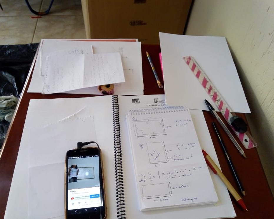 Foto 5 Aulas remotas do curso Manas ao Trabalho