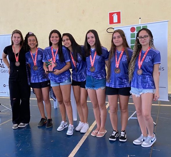 time de futsal feminino