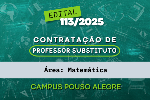 edital de professor